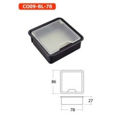 CO09-BL-78 รางร้อยสายไฟแนวตั้ง Vertical Cable Guide