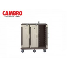 CAM1-MDC1520T30-131-MEAL DELIVERY CARTS FOR TRAY SERVICE, DARK BROWN รถเข็นเสิร์ฟอาหาร-CAMBRO