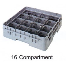 16 Compartment Glass Rack CAMBRO
