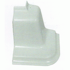 5501-EX-GR ปิดมุมนอก สีเทา ถาดพลาสติก บัวกันน้ำ Plastic Drawer Insert Wall Seal Profile