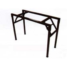 6501-120  โครงขาโต๊ะพับได้  สีดำ Size 120x38x72.5 mm.  ZENITH