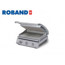ROB1-GSA810R-CONTACT GRILL STATION RIBBED TOP PLATE 8 SLICES-ROBAND