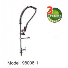 98008-1Center Deck Mounted Pre Rinse with Brass Coupling Top Rinse