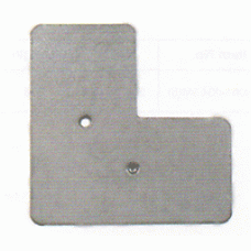 C00004-001(L)  อุปกรณ์ประกอบมุมเฟรมอลูมิเนียม Size  34x65x2.5 MM. Kangaroo