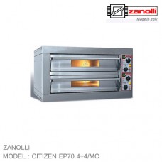 CITIZEN EP70 4+4/MC  เครื่องเตาอบพิซซ่าไฟฟ้า Electric Pizza Oven ZANOLLI