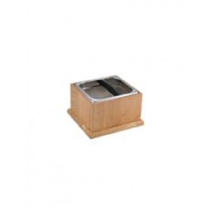 KB-WL115 กล่องใส่กากกาแฟ  Wooden coffee knock box