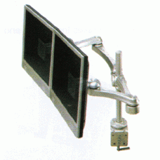 LA-515-1 ขาตั้งจอมอนิเตอร์ (แบบ 2 จอ) Clamptype Two Monitor 