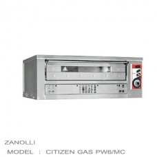 CITIZEN GAS PW6/MC เครื่องเตาอบไฟฟ้า GAS DECK PIZZA OVEN ZANOLLI