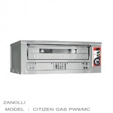 CITIZEN GAS PW9/MC เครื่องเตาอบไฟฟ้า GAS DECK PIZZA OVEN ZANOLLI