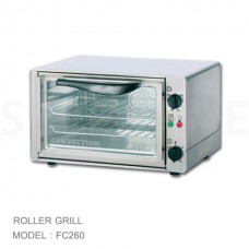FC280 เครื่องเตาอบพาความร้อนไฟฟ้า 4 ระดับ Electric convection oven 3-levels (Include grids 2 pcs, baking tray 1 pcs) ROLLER GRIL