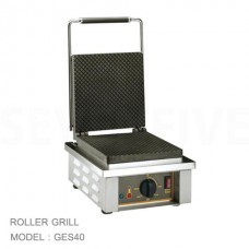 GES40 เครื่องทำวาฟเฟิล SINGLE ELECTRIC WAFFLE IRON ROLLER GRILL