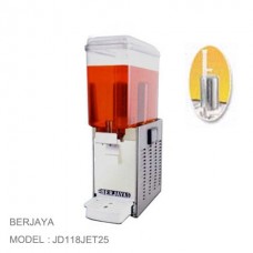 JD118JET25  เครื่องทำน้ำผลไม้ Juice Dispenser 1 Bowl Jet System  Berjaya
