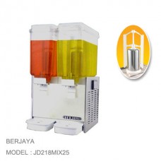 JD218MIX25 เครื่องทำน้ำผลไม้ Juice Dispenser 2 Bowl Mix System Berjaya