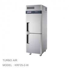 KRF25-2-L ตู้เย็น2ประตู 2 DOORS UPRIGHT CHILLER / FREEZER WITH 4 WHEELS TURBO AIR