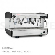 M27 RE C2-BLACK เครื่องชงกาแฟ2หัว SEMI-AUTO COFFEE MACHINE 2 LA-CIMBALI