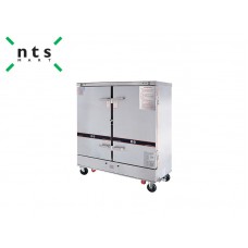 NTS1-RICE24-S-ELECTRIC HEATING & STEAM HEATING RICE STEAMING CART-NTS Mart