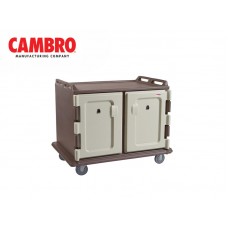 CAM1-MDC1418S20-131- MEAL DELIVERY CARTS FOR TRAY SERVICE, DARK BROWN รถเข็นเสิร์ฟอาหาร-CAMBRO