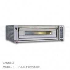 T POLIS PW2/MC30 เครื่องเตาอบไฟฟ้า ELEC, BAKING 1 DECK WITH STEAM(INCLUDECW/R) ZANOLLI