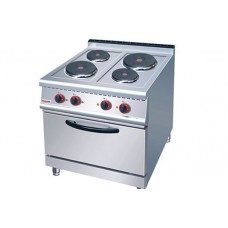 JTA1-JZH-TT-4-ELECTRIC 4-PLATE COOKER WITH OVEN-JUSTA
