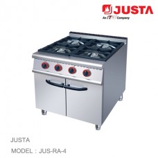 JTA1-JUS-RA-4 เตาแก๊สสำหรับทำอาหาร JUSTA 