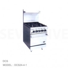 DCS1-DCS24-4-1 เตาแก๊สสำหรับทำอาหาร DCS 