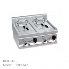 BES1-E7F10-8B เตาทอดไฟฟ้าแบบตั้งโต๊ะ BERTO'S 