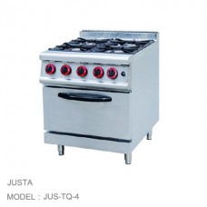 JTA1-JUS-TQ-4 เตาแก๊สสำหรับทำอาหาร JUSTA 