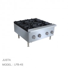JTA1-LFB-4S เตาแก๊สสำหรับทำอาหาร JUSTA 