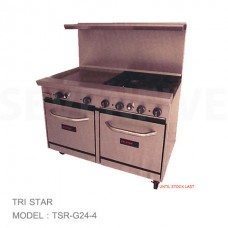 TRI1-TSR-G24-4 เตาแก๊ส เตาผัด เตาอบ THISTAR 