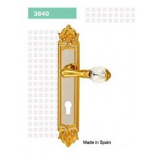 3840 Classic Brass Handle for Mortise Lock มือจับทองเหลือง สำหรับมอร์ทิสล็อค Veco วีโก้