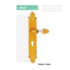 4640 Classic Brass Handle for Mortise Lock มือจับทองเหลือง สำหรับมอร์ทิสล็อค Veco วีโก้