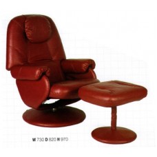 VCS51 ชุดเก้าอี้ผ่อนคลายสีแดง