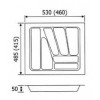 TRA21-60-50 ถาดพลาสติก Plastic Insert Tray 