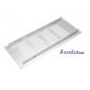 VG03-200 กว้าง 80 มม. ยาว 200 มม. สูง 14.5 มม. ช่องร้อยสายไฟ ช่องระบายอากาศ Cable Outlet and Ventilation Grill