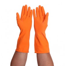 M411-3025 ถุงมือยางธรรมชาติ รุ่นKRATING สีส้ม กลาง MASTER GLOVE