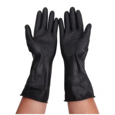 M411-3000 ถุงมือยางธรรมชาติ รุ่นKRATING สีดำ เล็ก MASTER GLOVE