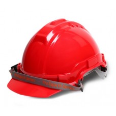 P161-2004 หมวกนิรภัย ABS สีแดง (มอก.) ProTape โปรเทป