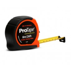 0-826ME ตลับเมตร 8M/26FT ORANGE/BLACK (P161-0030) ProTape โปรเทป