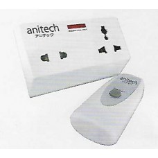 H122 ปลั๊กพร้อมรีโมทควบคุมการเปิดปิด ANITECH