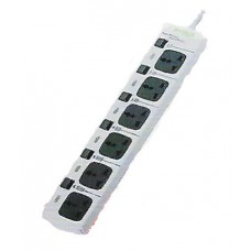 H306-WH ปลั๊กไฟ Power Strip สีขาว ANITECH