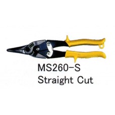 MS-260-S-10 นิ้ว กรรไกรตัดสังกะสีด้ามเหลือง HIT