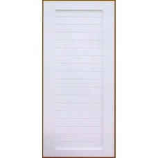 WRD-010-ST บานประตู พีวีซี รุ่น SUPER NATURE สีขาว UV ขนาด 70 x 200 ซม ตราท็อป