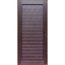 WRD-010-ST บานประตู พีวีซี รุ่น SUPER NATURE สีวอลนัท ขนาด 70 x 180 ซม ตราท็อป