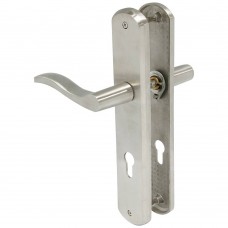 #QS019140-ก้านบิดประตูมีแป้น Mortise DUMMY รุ่นกล่อง-COLT