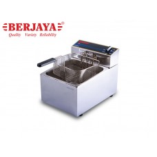 BER1-DF23S1B-17-S/S ELECTRICAL DEEP FRYER (PREMIER) 1 TANK x 12 LTS, 1 BASKET 220V 3000x2 W-BERJAYA