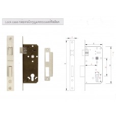 Lock case กล่องกลไกกุญแจระบบมอร์ทิสล็อค SOLEX