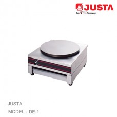 DE-1  เครื่องทำเครปหัวเดียว Single-head Crepe Maker JUSTA