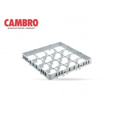 CAM1-16E2- 16 COMPARTMENT HALF DROP EXTENDER RACK-CAMBRO