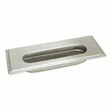 1F005-3 มือจับฝังโลหะปัดแฮร์ลาย (แบบถูก) Metal Flush Handles (Low Price) 