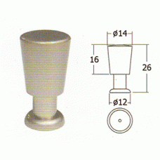 1P009-0 ปุ่มจับโลหะ ซุบซาติน Metal Knobs